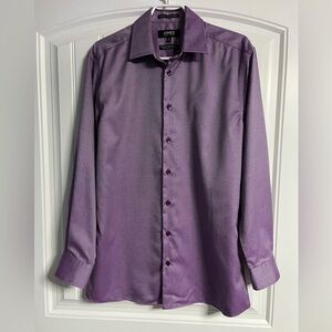 Jones New York Men's Lavender Dress‎ Shirt